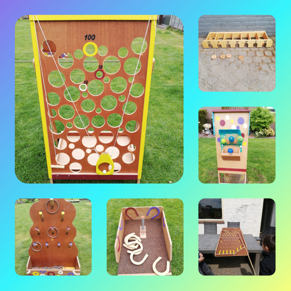 Oud hollandse spellen LUMA Springkussen Verhuur